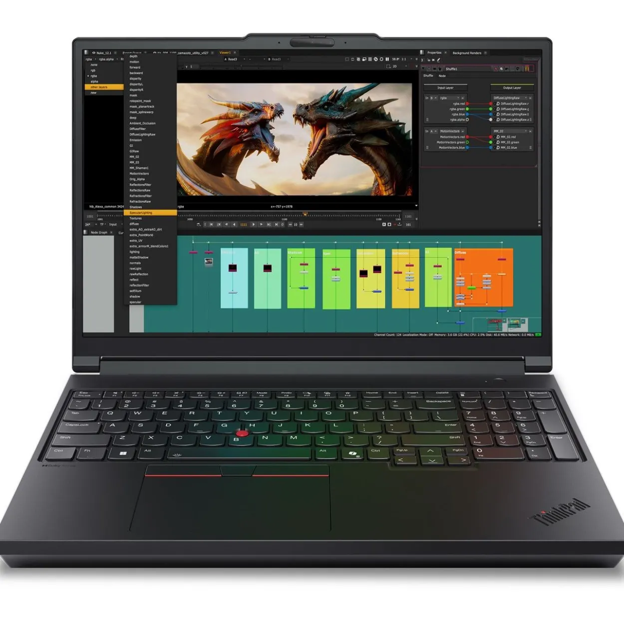 Notebook 16" (40,64cm) Lenovo ThinkPad P16 G3 U9-275Hx 64/1TB RTXPRO3000 BW W11P