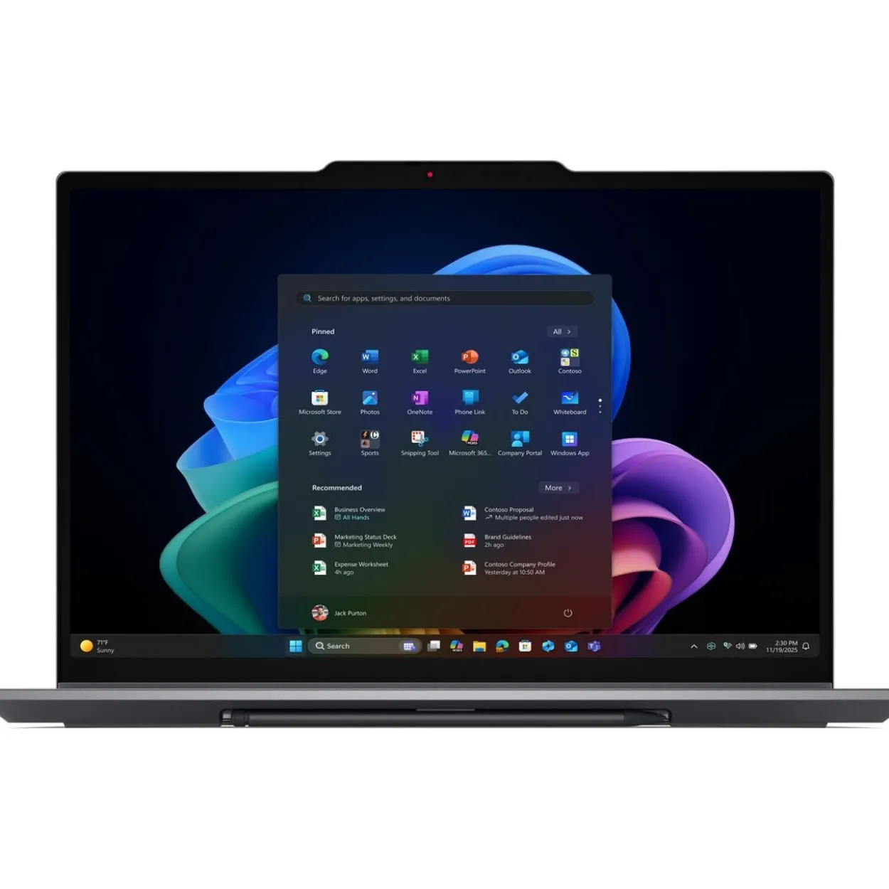 Notebook 14" (35,56cm) Lenovo ThinkPad X1 2-IN-1 G11 CU7-355 32GB 1TB SSD WUXGA T. W11P