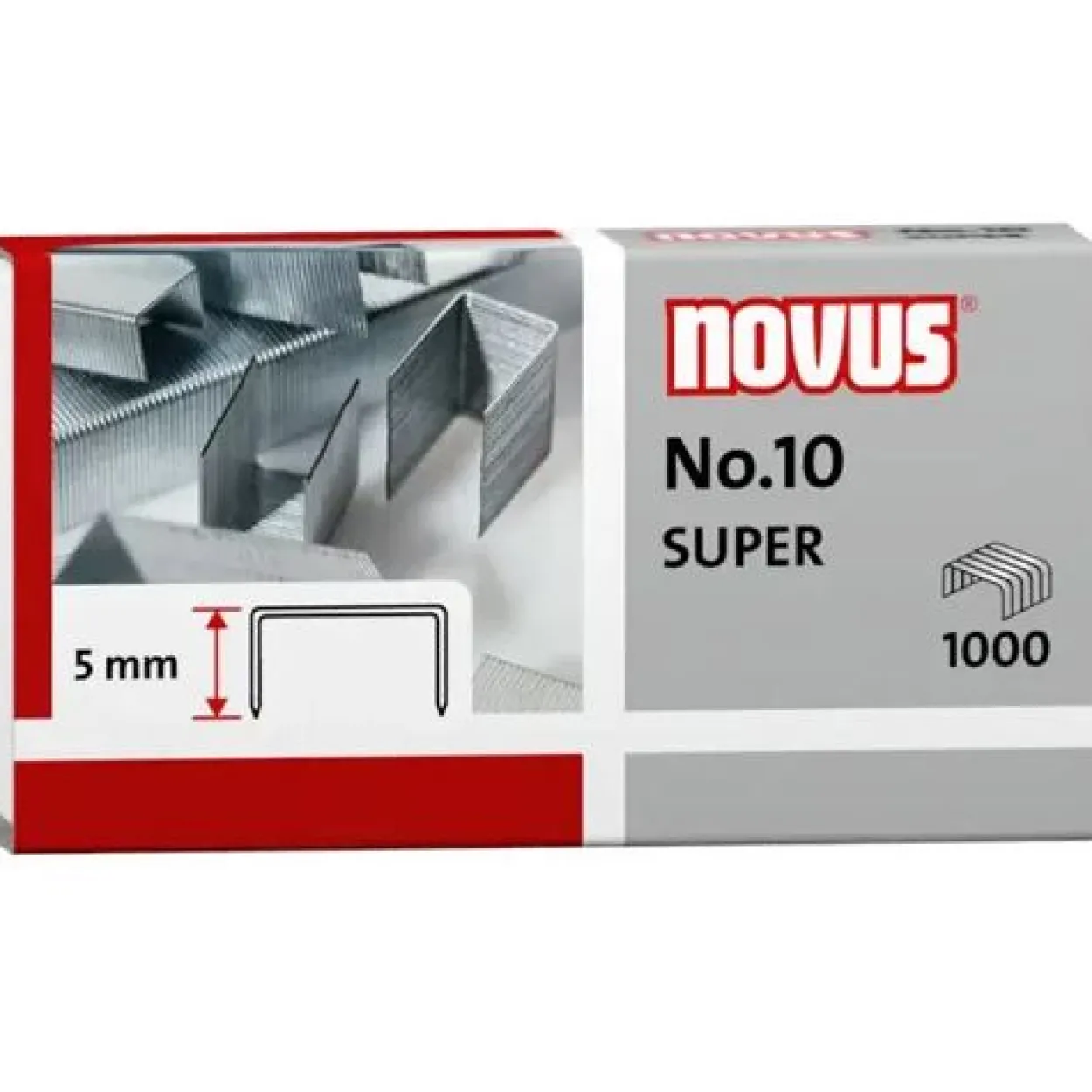 novus 1.000 Heftklammern No.10