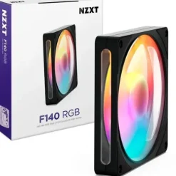 NZXT F140 RGB 2026 Lüfter Black 140mm RF-R214S-BF