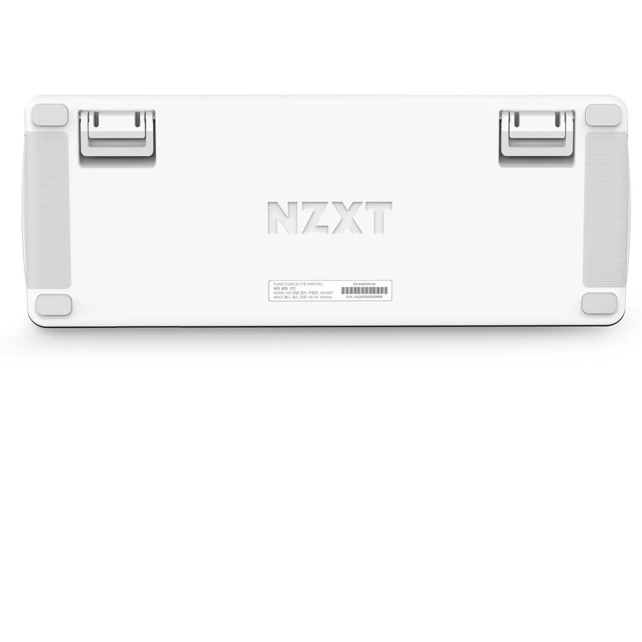 NZXT Function Elite MiniTKL NZXT Magnetic USB Deutsch weiß (kabelgebunden)