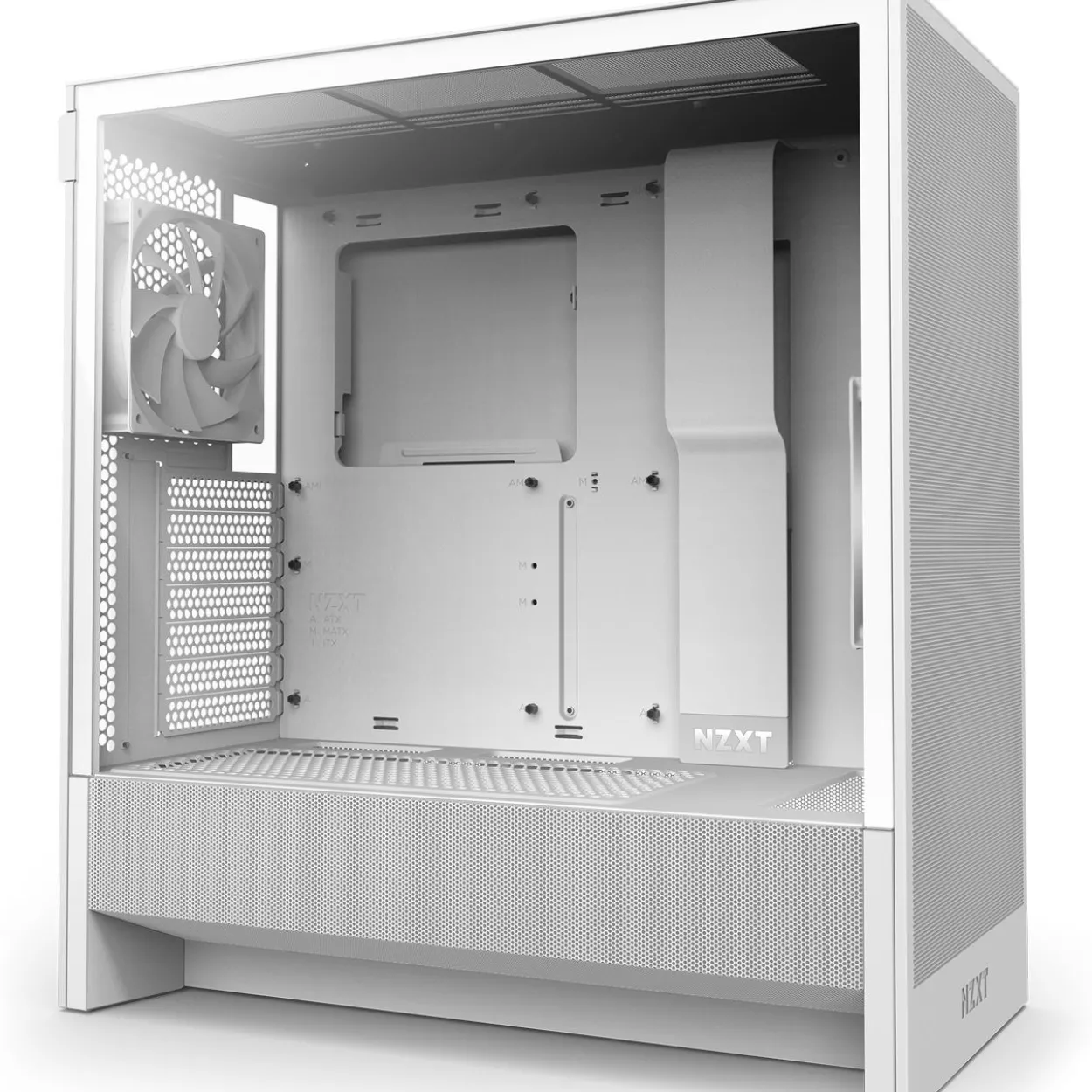 NZXT H5 Flow (2024) Midi Tower ohne Netzteil weiss