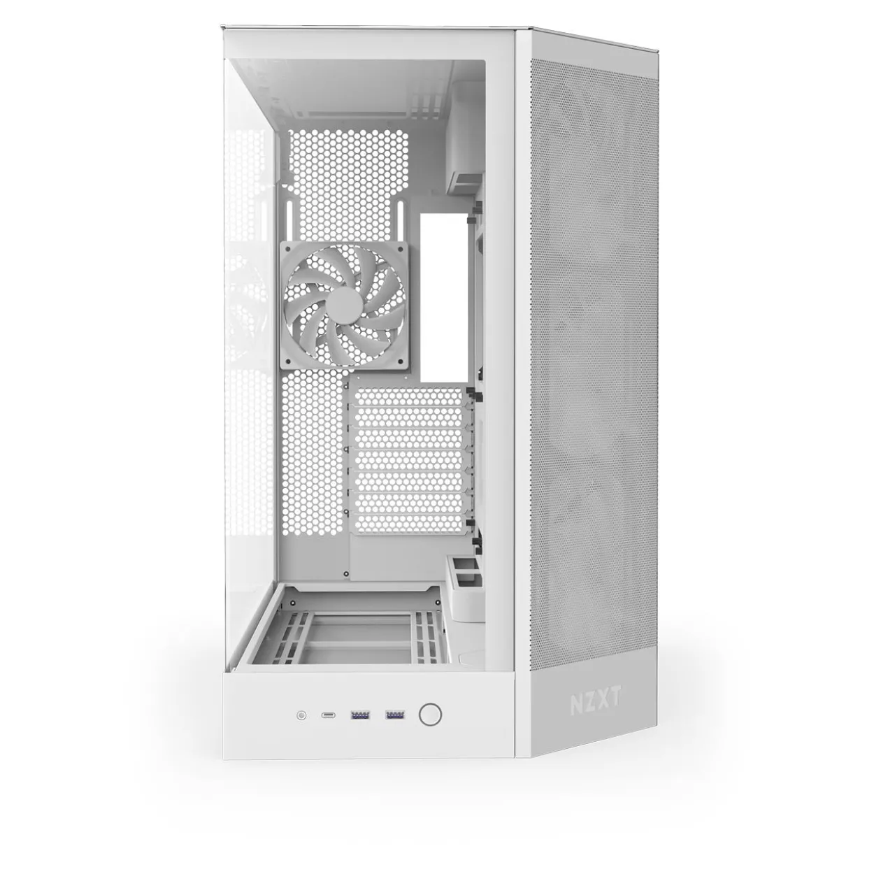 NZXT H9 Flow RGB (2025) Midi Tower ohne Netzteil weiss