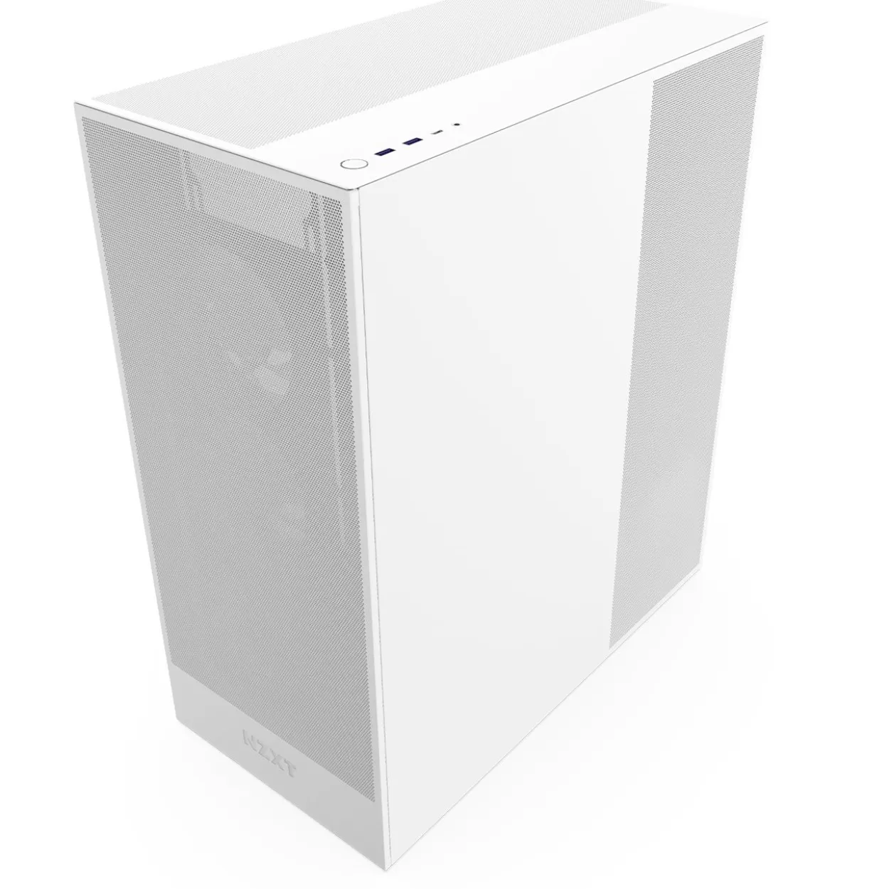 NZXT H7 Flow RGB (2024) Midi Tower ohne Netzteil weiss