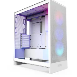 NZXT H7 Flow RGB (2024) Midi Tower ohne Netzteil weiss
