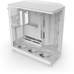 NZXT H9 Flow RGB+ (2025) Midi Tower ohne Netzteil weiss