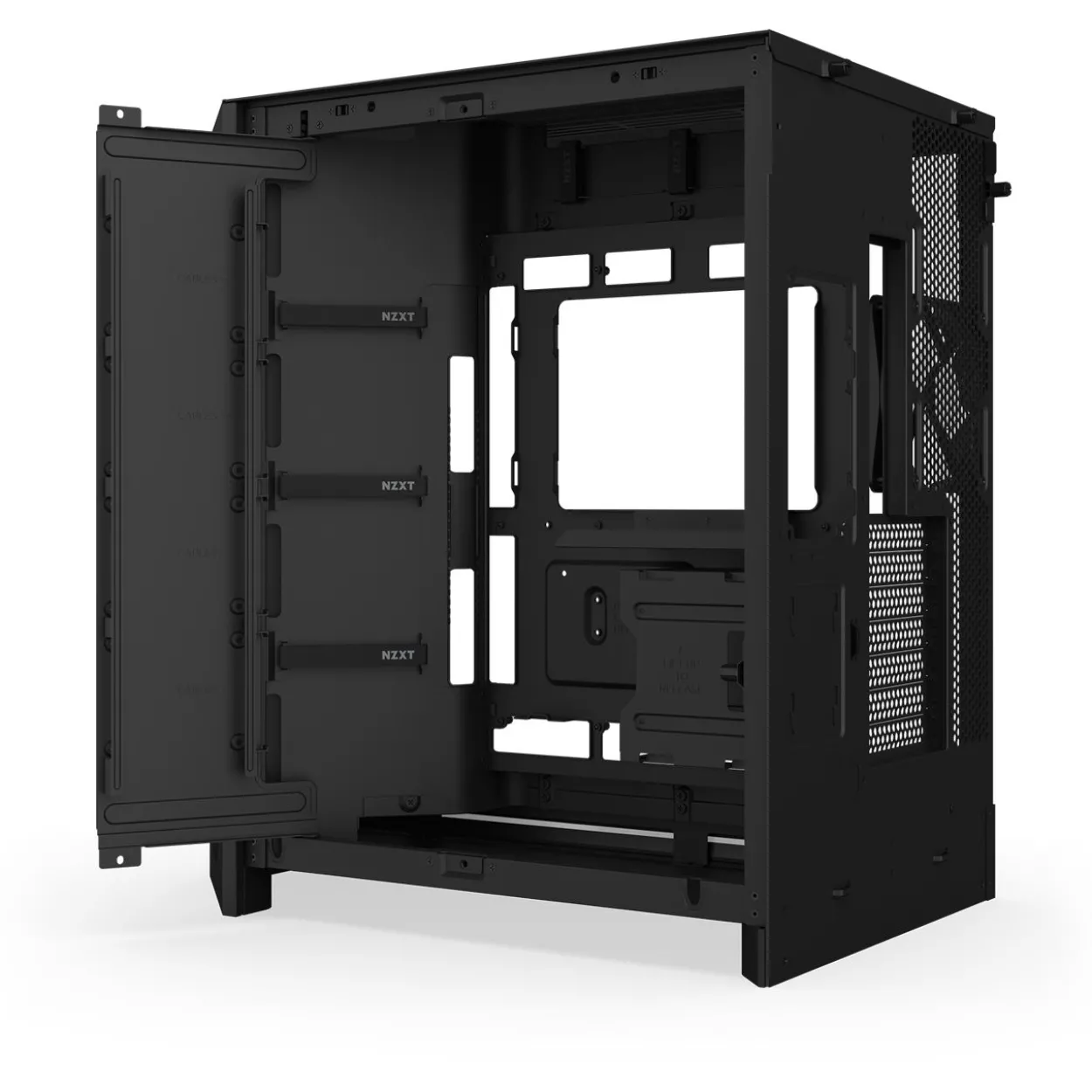 NZXT H9 Flow RGB+ (2025) Midi Tower ohne Netzteil schwarz