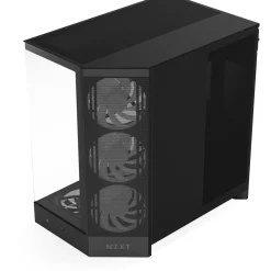 NZXT H9 Flow RGB+ (2025) Midi Tower ohne Netzteil schwarz