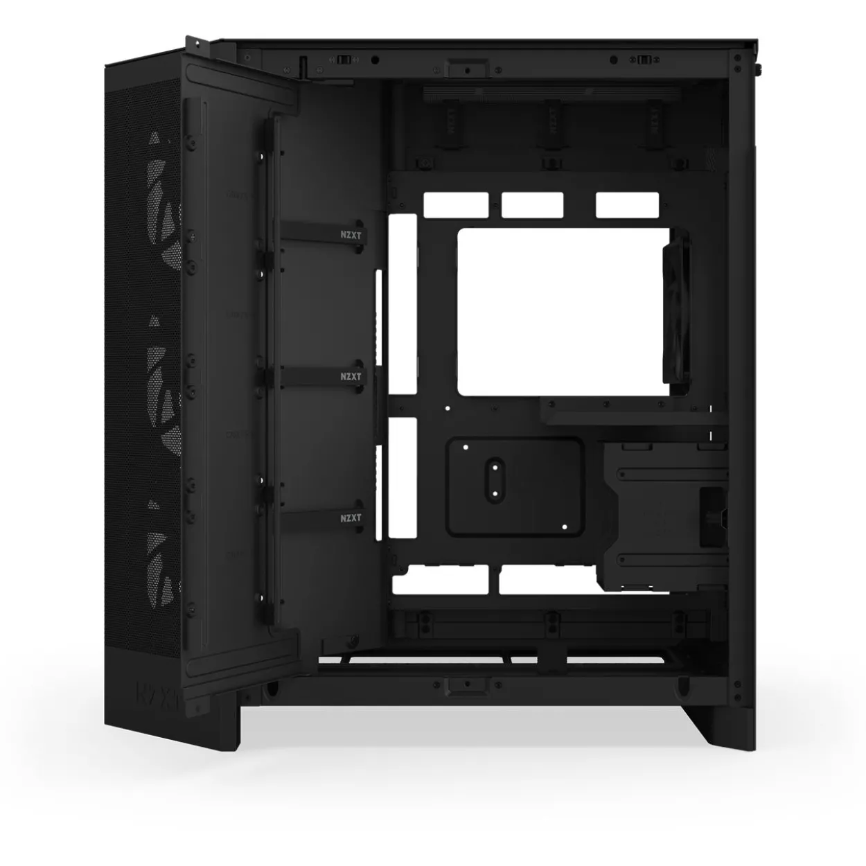 NZXT H9 Flow RGB+ (2025) Midi Tower ohne Netzteil schwarz