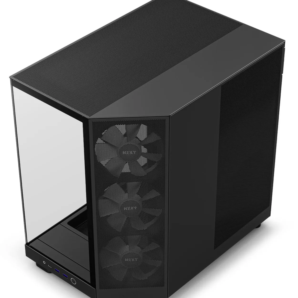 NZXT H6 Flow RGB schwarz Midi Tower ohne Netzteil schwarz