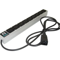 Online USV Systeme USV-Steckdosenleiste 9x (16A) Verteilerleiste für 19" Rack (IEC16A9IEC16A-RACK)