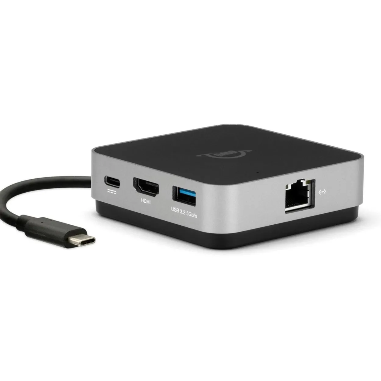 OWC 6-Port Travel Dock 100W- Space Gray (ethernet)