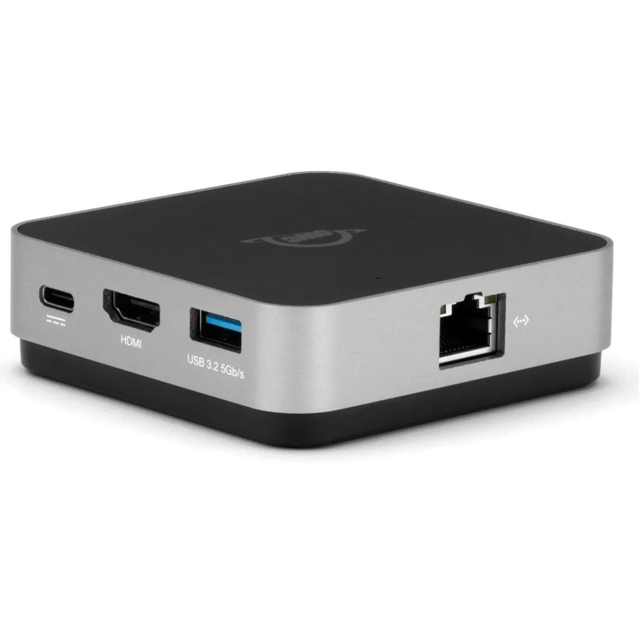 OWC 6-Port Travel Dock 100W- Space Gray (ethernet)