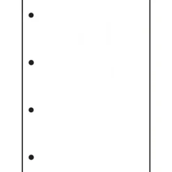 OXFORD Briefblock Schule gelocht DIN A4 blanko Lineatur 20