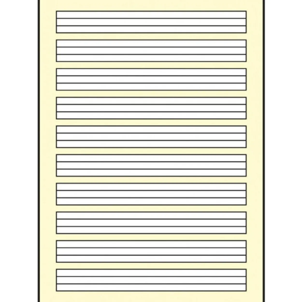 OXFORD Geschichtenheft Lineatur 2G blanko DIN A4 ohne Rand, 16 Blatt