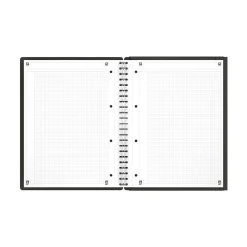 Oxford Meetingbook A4+ GRAU 100100362 80Blatt 80gr kariert 5mm