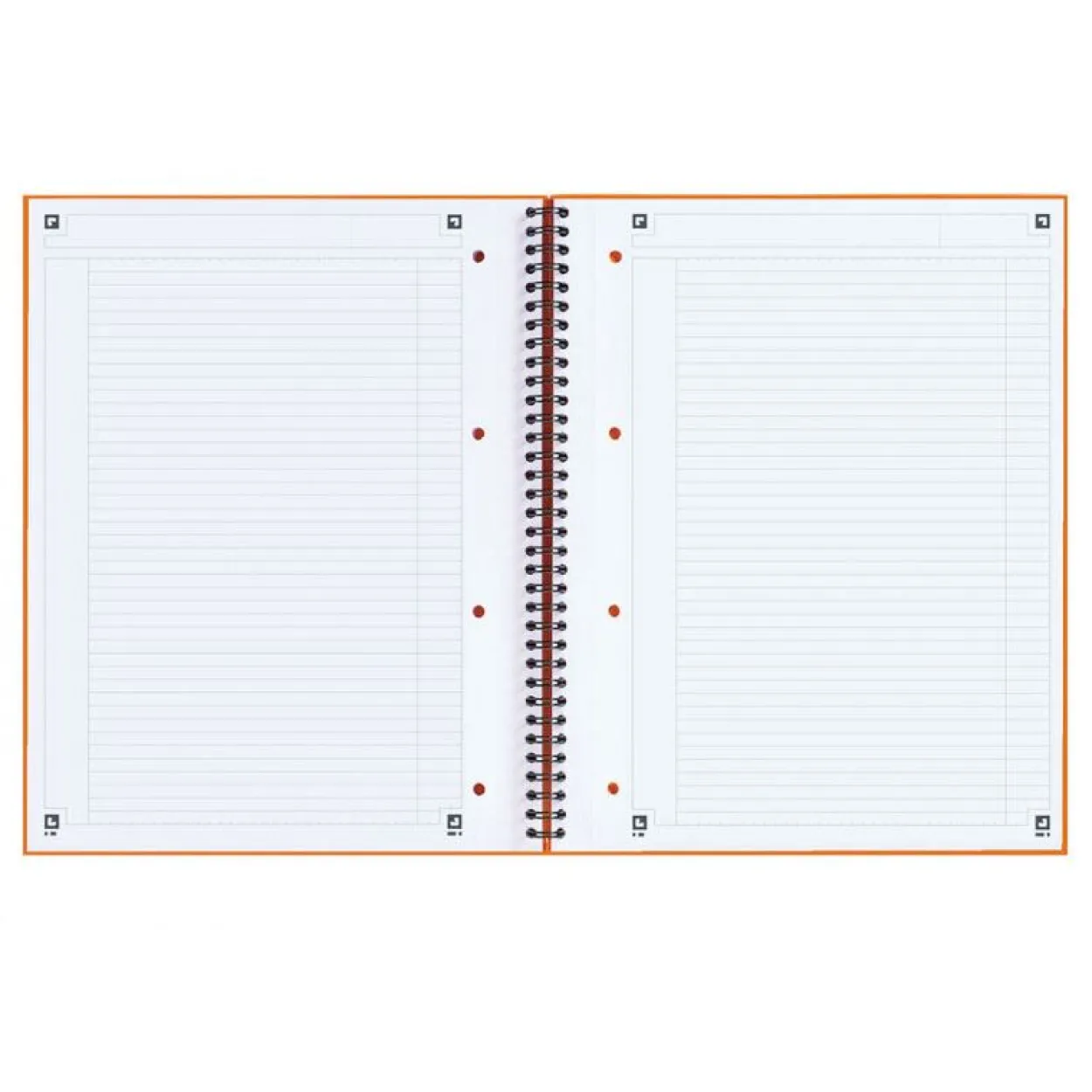 Oxford Notebook A4+ ORANGE 100104036 80Blatt 80gr liniert 6mm