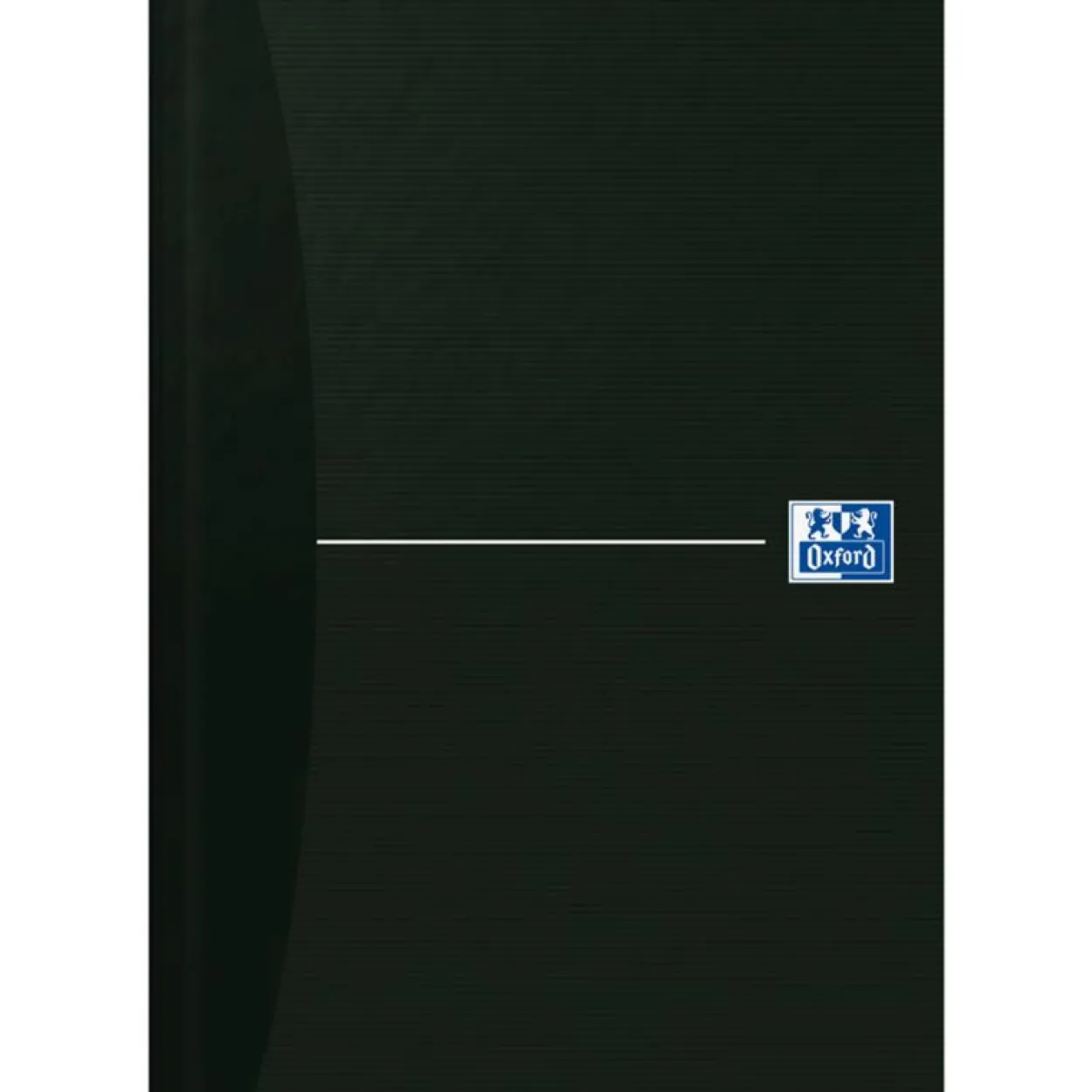 OXFORD Notizbuch Office Essentials DIN A5 liniert, schwarz Hardcover 192 Seiten