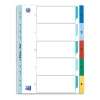 OXFORD Ordnerregister Vollformat 1-5 farbig 5-teilig, 1 Satz