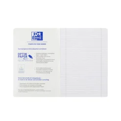 OXFORD Schulheft Touch Lineatur 27 liniert DIN A4 Innen- und Außenrand, 16 Blatt (400104445)