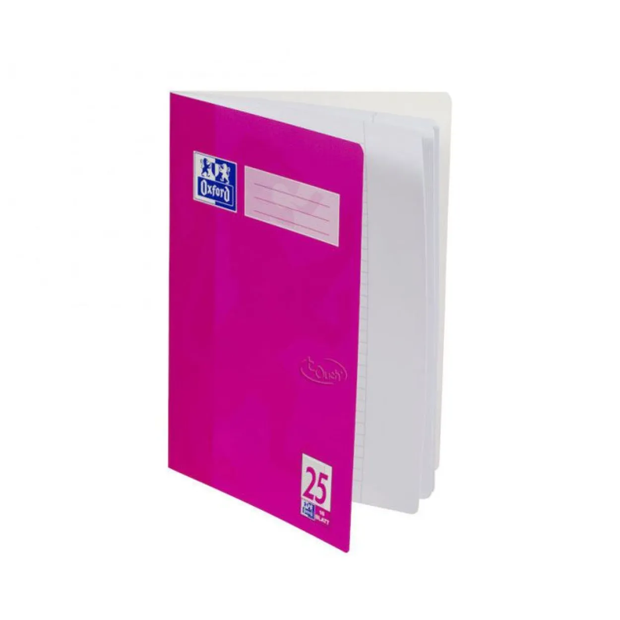OXFORD Schulheft Touch Lineatur 25 liniert DIN A4 Außenrand, 16 Blatt 400104369
