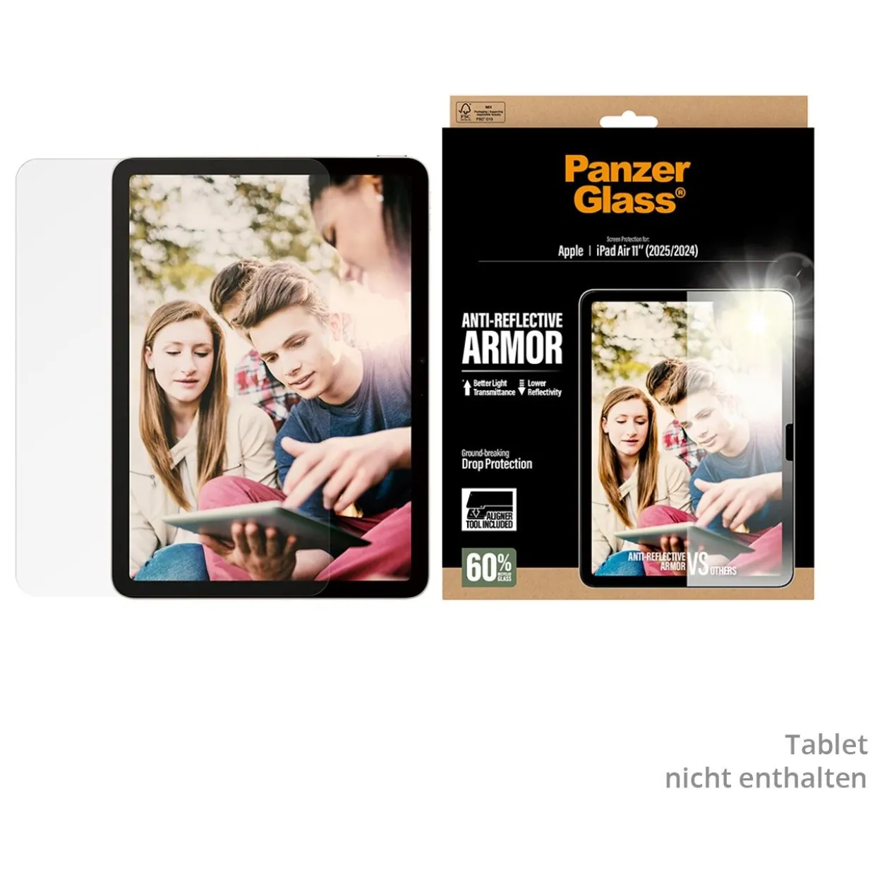 Panzerglass Anti-Reflective Armor Screen Protector iPad Air 11" (2024-2025)