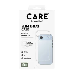 PanzerGlass CARE BY FASHIONABLE CASE TRANSPARENT X-RAY SOFT BASIC IPHONE 17 AIR