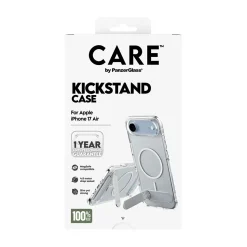 PanzerGlass CARE BY FEATURE CASE TRANSPARENT W. KICKSTAND IPHONE 17 AIR