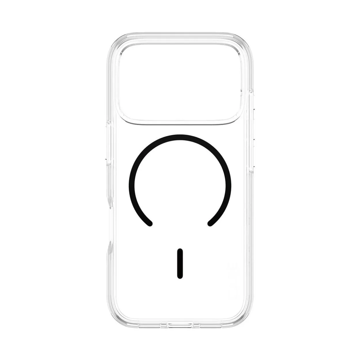 PanzerGlass CARE BY FLAGSHIP CASE TRANSPARE W. BLACK MAGSAFE IPHONE 17 PRO
