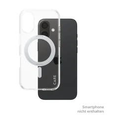 PanzerGlass CARE Feature Kickstand iPhone 16 silber