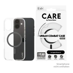 PanzerGlass CARE Flagship Colors iPhone 16 schwarz