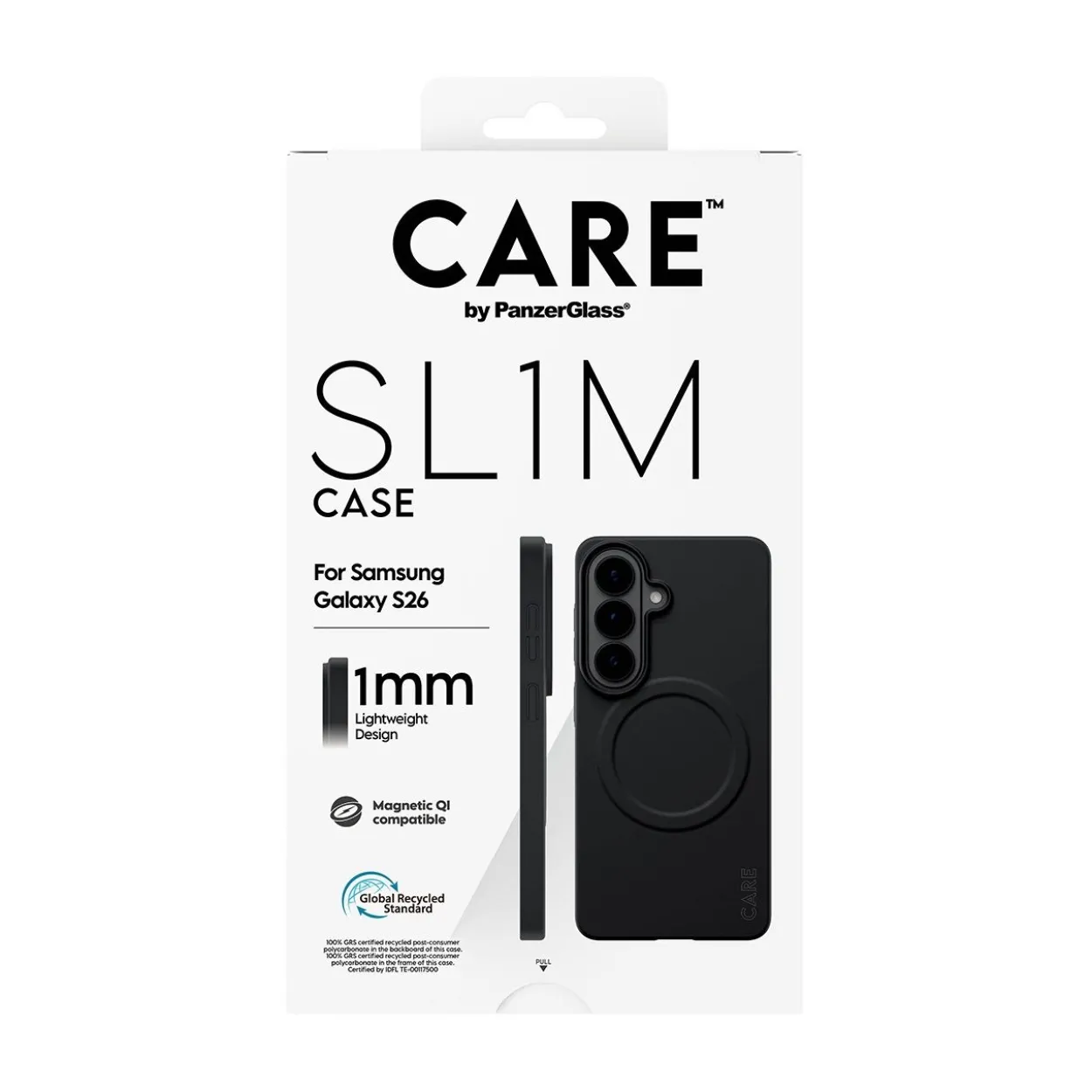 PanzerGlass CARE SL1M Case Schwarz Samsung Galaxy S26