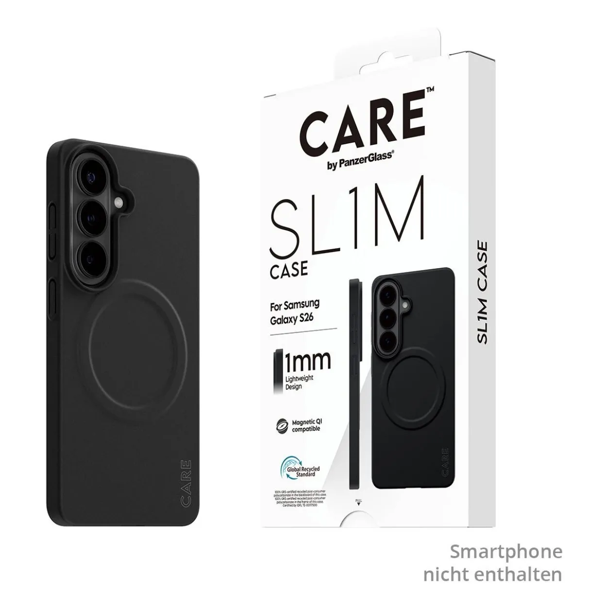 PanzerGlass CARE SL1M Case Schwarz Samsung Galaxy S26