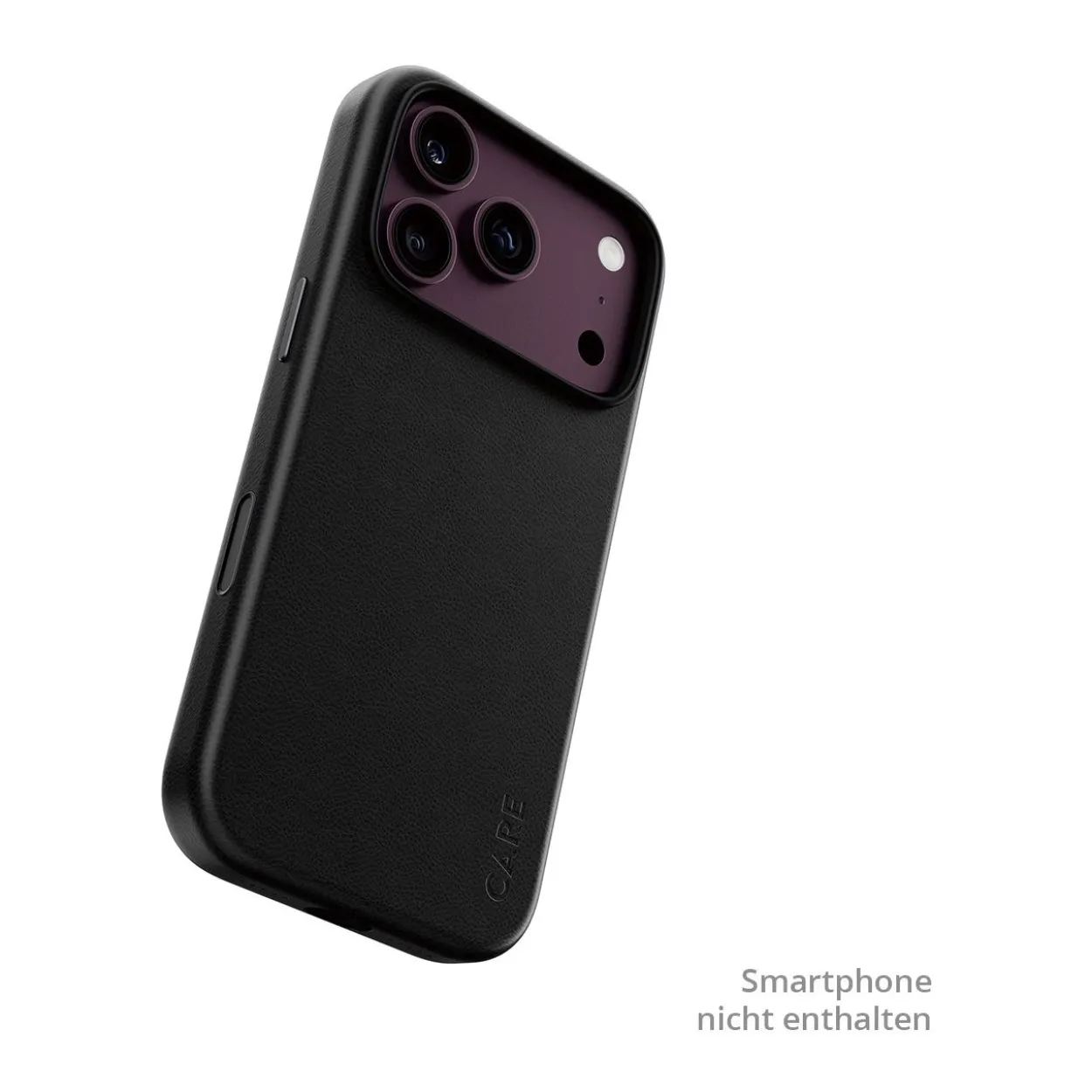 PanzerGlass CARE Solo Vegan Leather Case black w. MagSafe iPhone 18 Pro/ 17 Pro