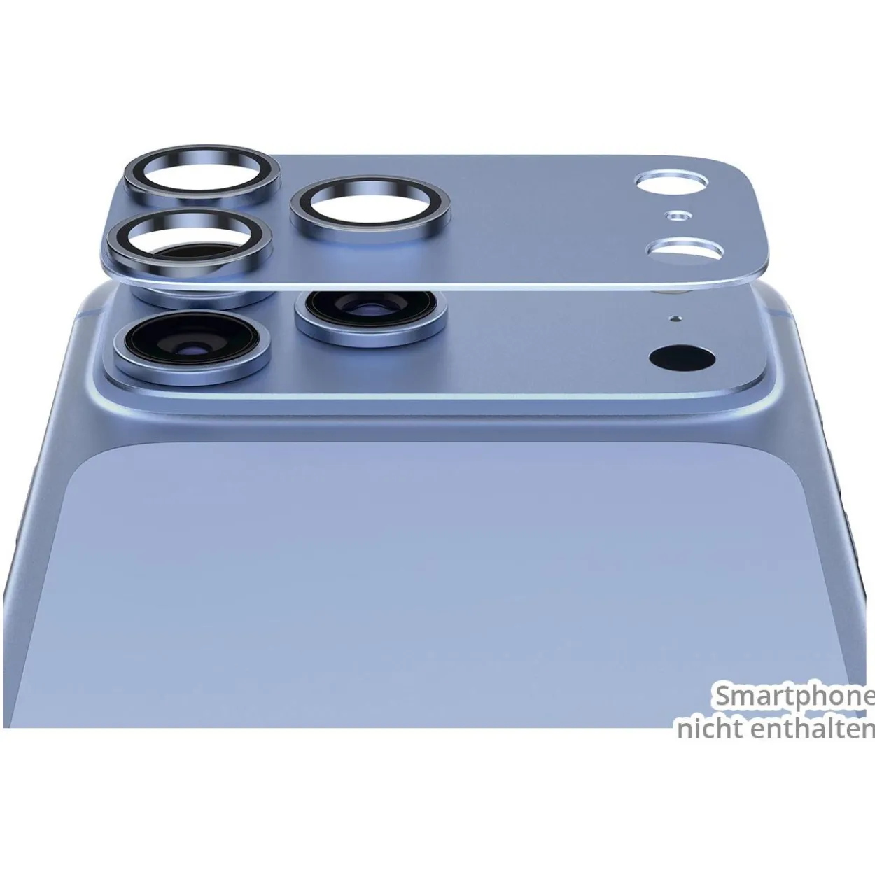 PanzerGlass Fender Camera Lens Protector shades of blue iPhone 18 Pro