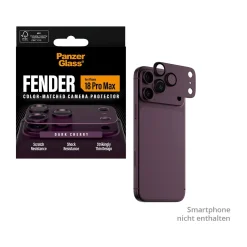 PanzerGlass Fender Camera Protector dark cherry iPhone 18 Pro Max