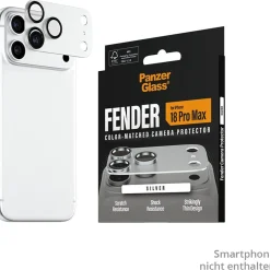 PanzerGlass Fender Camera Protector silver iPhone 18 Pro Max