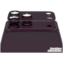 PanzerGlass Fender Camera Protector dark cherry iPhone 18 Pro