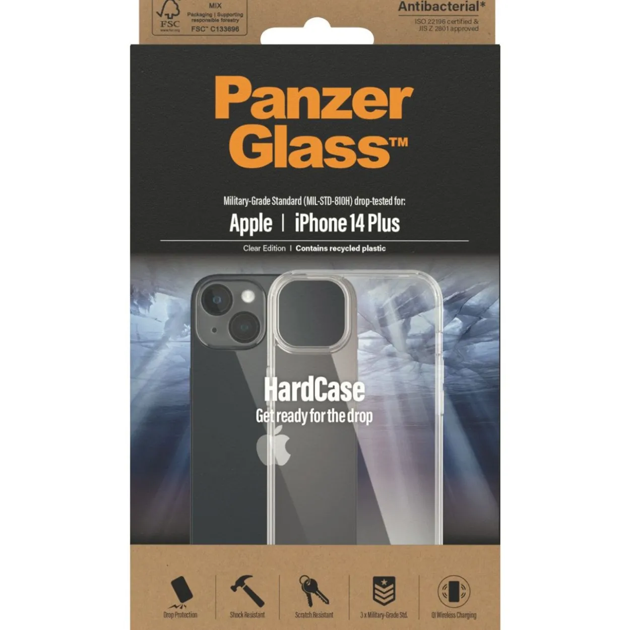 PANZERGLASS HARDCASE CLEAR IPHONE 14 PLUS