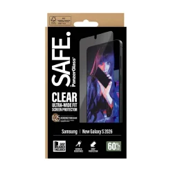 PanzerGlass SAFE Displayschutz Samsung Galaxy S26 Ultra-Wide Fit m. EasyAligner