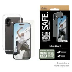 PanzerGlass SAFE. 2in1 Protection Bundle iPhone 16