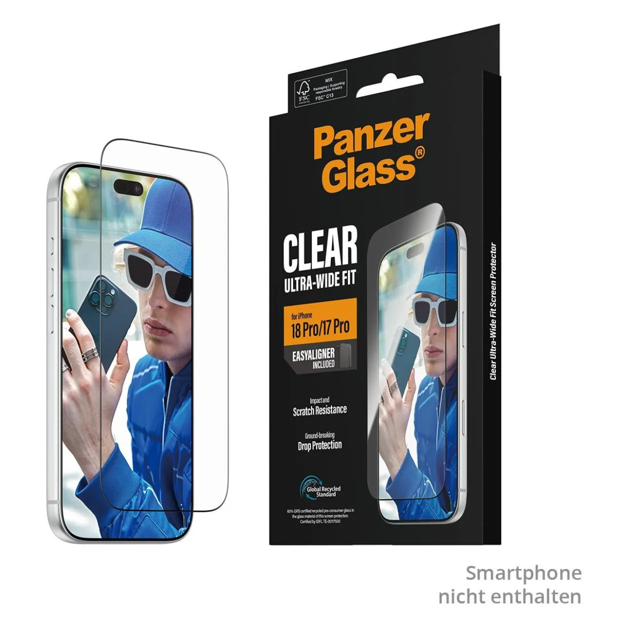 PanzerGlass Screen Protector iPhone 18 Pro/ 17 Pro UWF