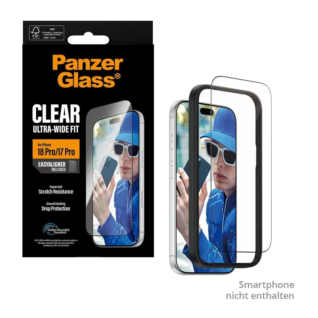 PanzerGlass Screen Protector iPhone 18 Pro/ 17 Pro UWF
