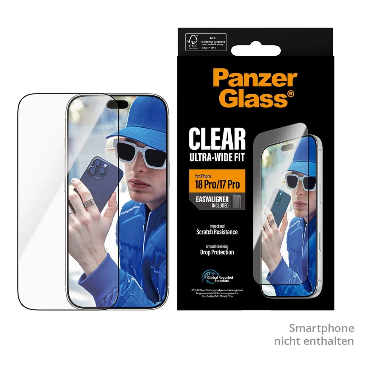 PanzerGlass Screen Protector iPhone 18 Pro/ 17 Pro UWF