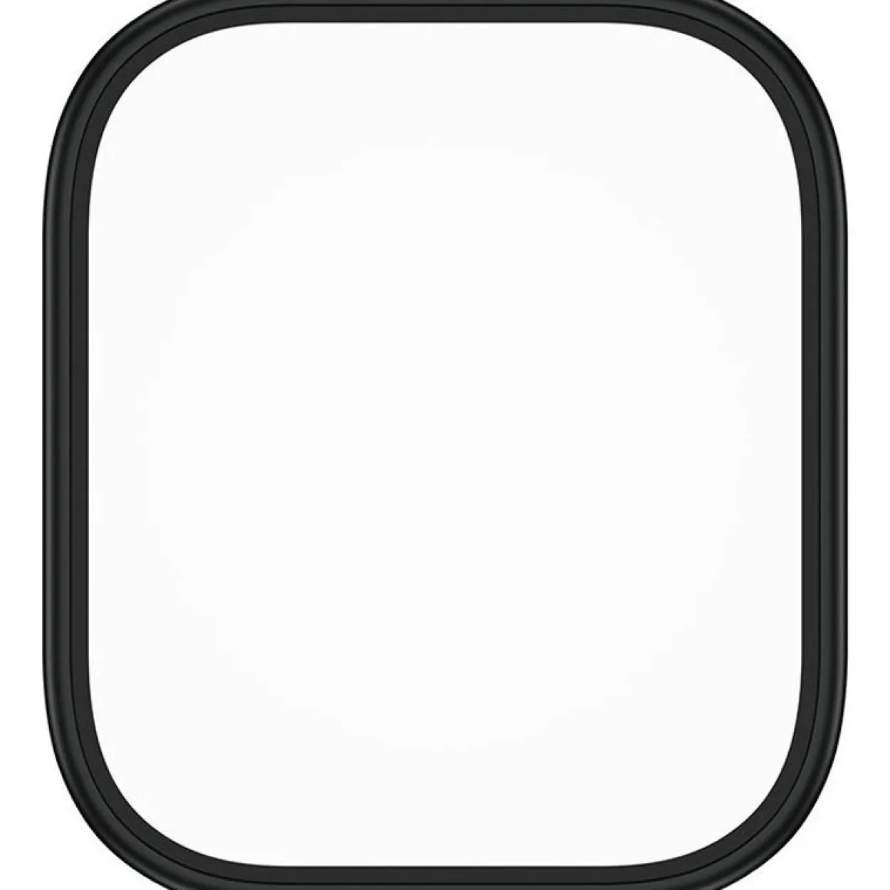 PanzerGlass Screen Protector w. black Metal Frame Apple Watch 46mm