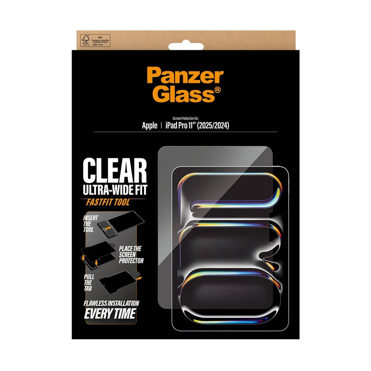 PanzerGlass Screen Protector iPad Pro 11" (2024-2025)