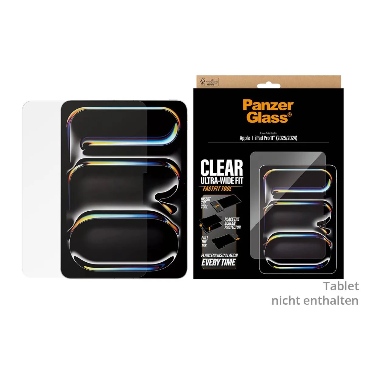 PanzerGlass Screen Protector iPad Pro 11" (2024-2025)