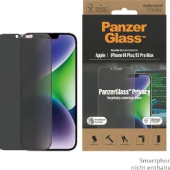 PanzerGlass SP iPhone 14 Plus UWF Privacy AB m. Applikator