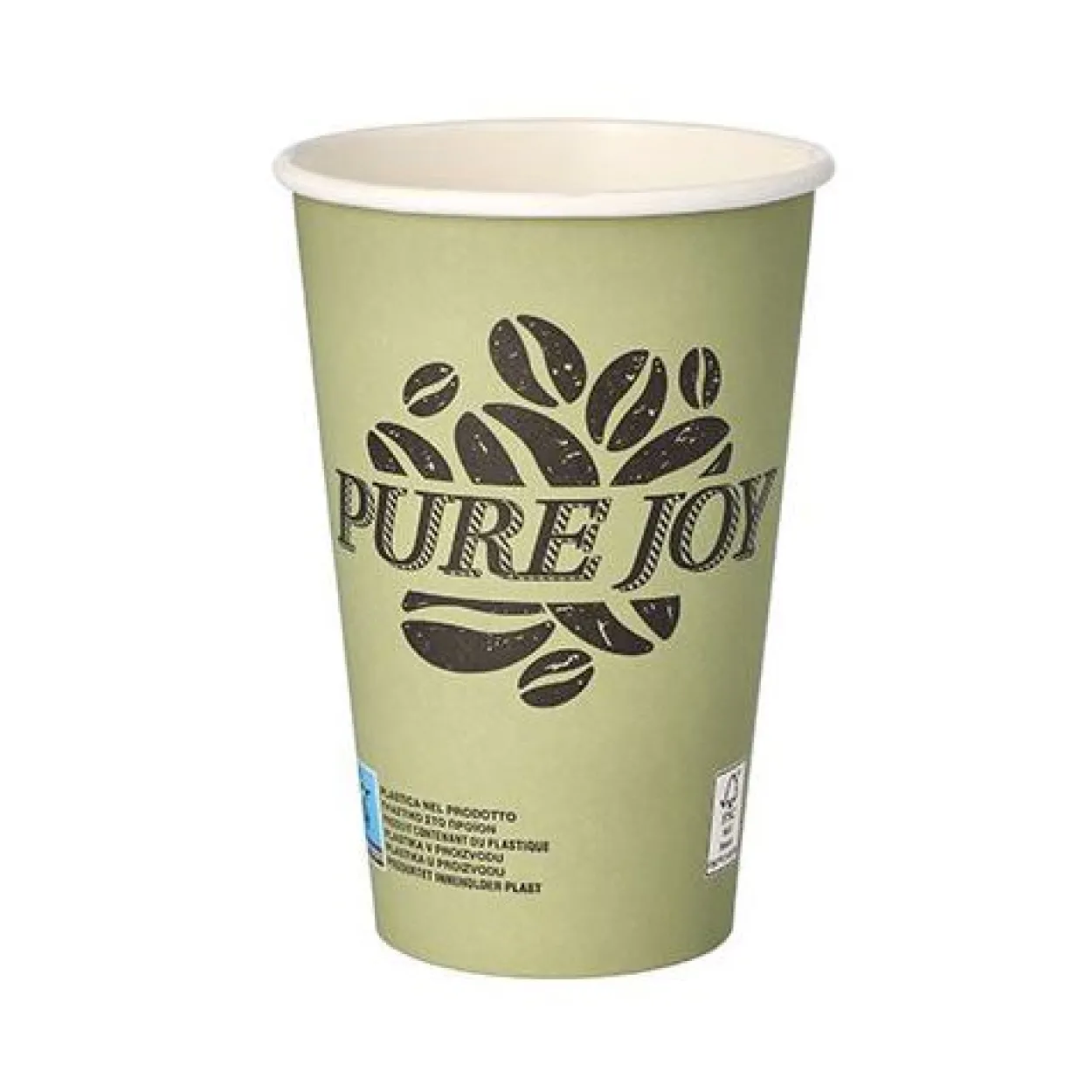 PAPSTAR 50 Einweg-Kaffeebecher PURE JOY 0,3 l