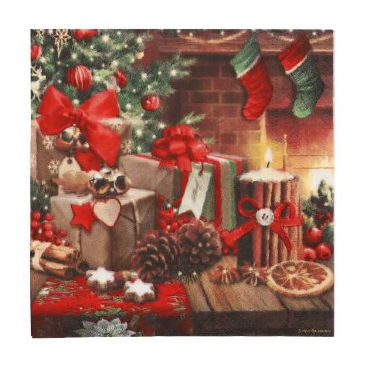 PAPSTAR Servietten Cozy Christmas Cozy Christmas 20 St.